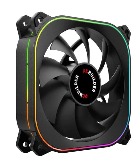 PCBuilder TORNADO CHILL 120mm ARGB Fan - Black