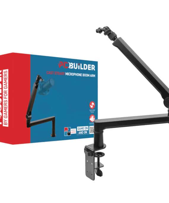 PCBuilder CAST STEADY Microphone Boom Arm