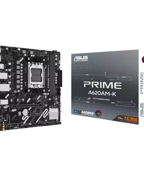 Asus PRIME A620AM-K AM5 M-ATX Motherboard