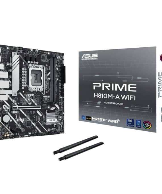 Asus PRIME H810M-A WIFI LGA1851 Micro ATX Motherboard