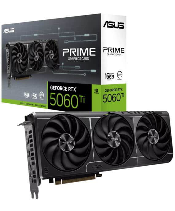 ASUS PRIME GeForce RTX 5060 Ti 16GB GDDR7 Graphics Card
