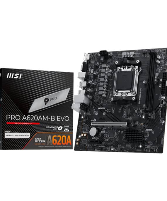 MSI PRO A620AM-B EVO AM5 M-ATX Motherboard