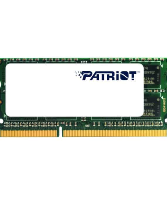 Patriot Signature Line 8GB 1600MHz DDR3L Dual Rank SODIMM Notebook Memory