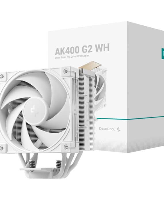 DeepCool AK400 G2 120mm CPU Air Cooler – White