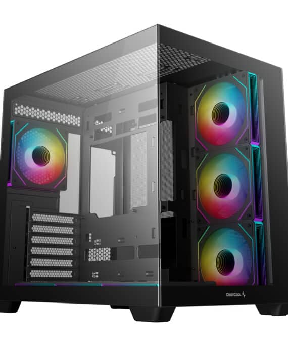 DeepCool CG530 4F ARGB ATX Gaming Chassis - Black