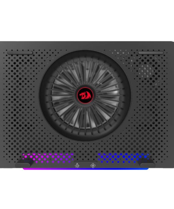 REDRAGON Dual USB 5 Fan RGB Gaming Notebook Stand