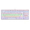 REDRAGON KUMARA Mechanical 87 Key|RGB Backlit Gaming Keyboard - White
