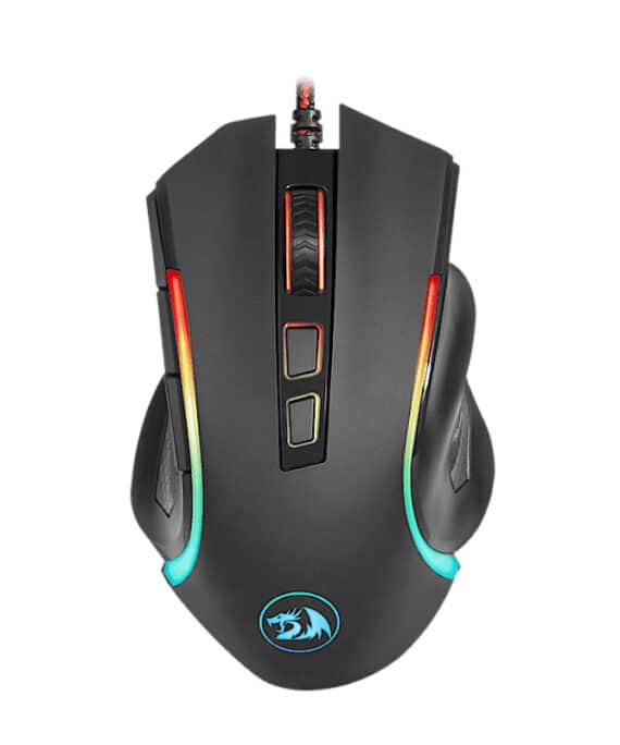 REDRAGON GRIFFIN 7200DPI Gaming Mouse - Black