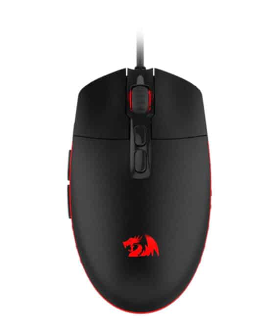 Redragon M719 INVADER RGB 10000 DPI Wired Optical Gaming Mouse - Black