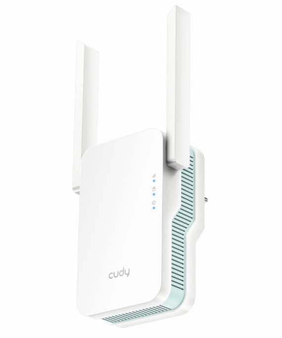 Cudy AX1500 Dual-Band Wi-Fi 6 Range Extender (Wall Plug)-White