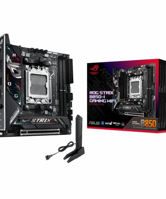 Asus ROG Strix B850-I Gaming WiFi AM5 Mini-ITX Gaming Motherboard