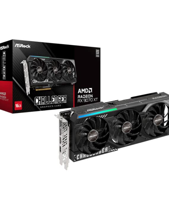 ASRock Radeon RX9070 XT Challenger 16G Graphics Card