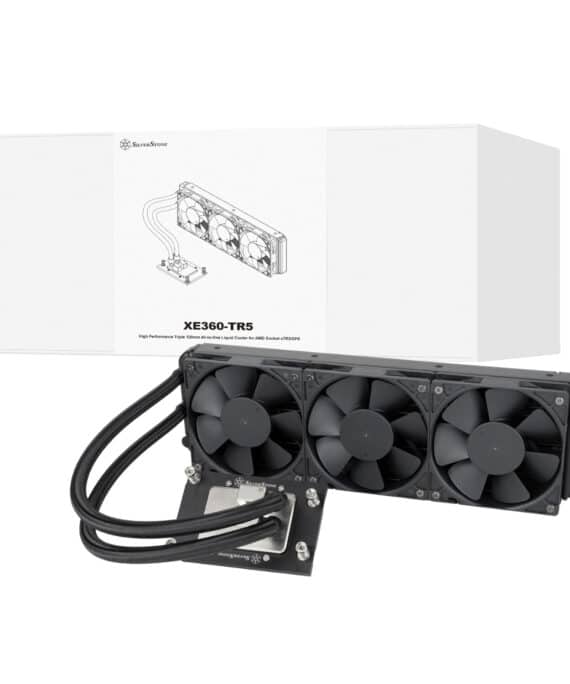 Silverstone XE360-TR5 High Performance 360mm AIO Liquid CPU Cooler