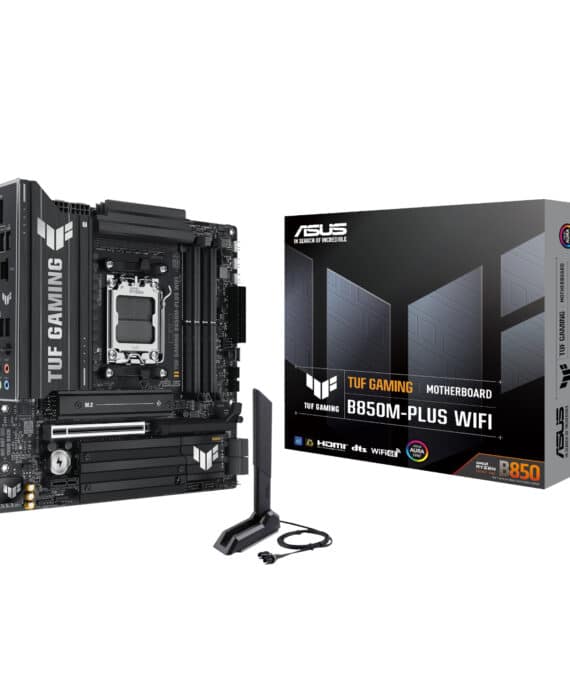 Asus TUF Gaming B850M-PLUS WIFI AM5 Micro ATX Gaming Motherboard