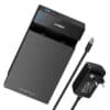 UGREEN 3.5" SATA Hard Drive USB 3.0 Enclosure 5Gbps – Black