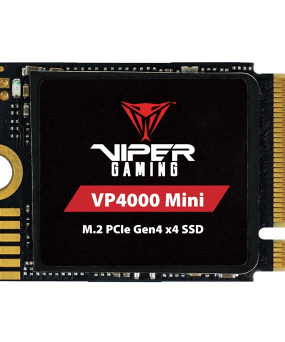 Patriot Viper VP4000 Mini 1TB M.2 2230 PCIe Gen4x4 SSD