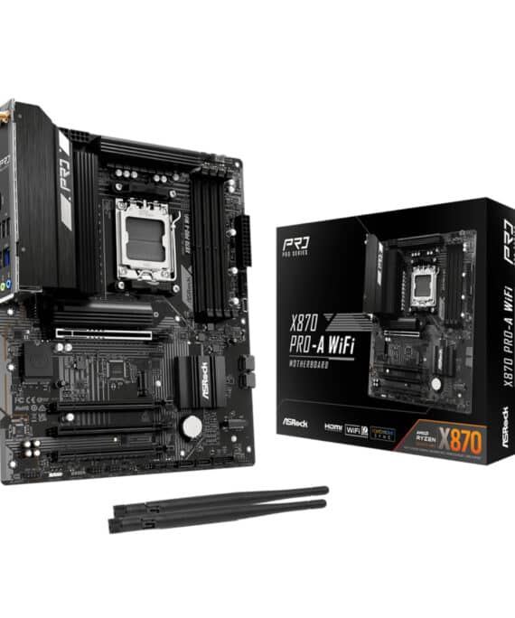 ASRock X870 A-Pro WiFi AMD AM5 ATX Gaming Motherboard
