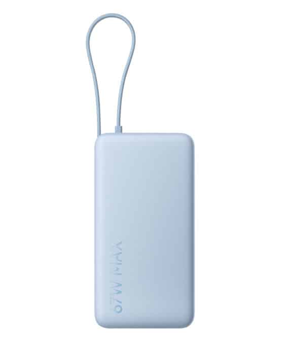Xiaomi 67W Power Bank 20000 (Integrated Cable) - Ice Blue