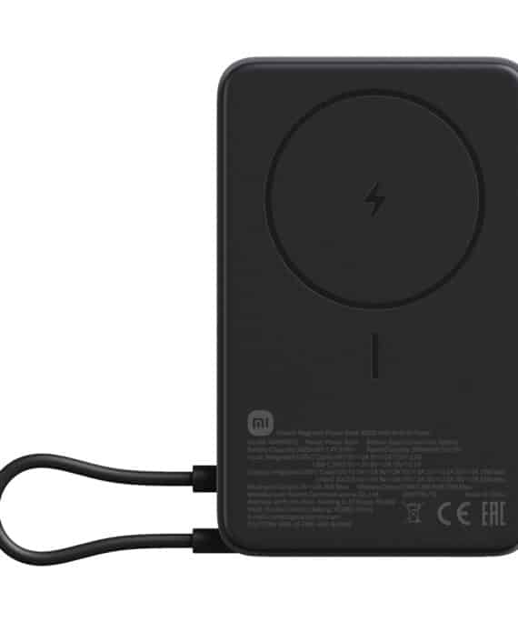 Xiaomi Magnetic Power Bank 10000mAh with Built-in Stand - Dark Grey