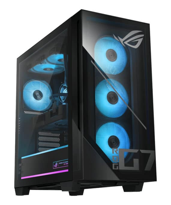 ASUS ROG Strix R9-9800X DDR5 16GB 2TB M.2 W11H AMD RX 9060 XT Gaming Desktop