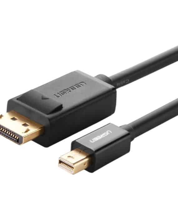 UGREEN Mini DisplayPort to DisplayPort Cable 1.5m -Black