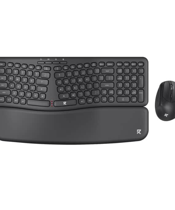 Redragon BS7161 2.4G Wireless Keyboard and Mouse Combo - Black