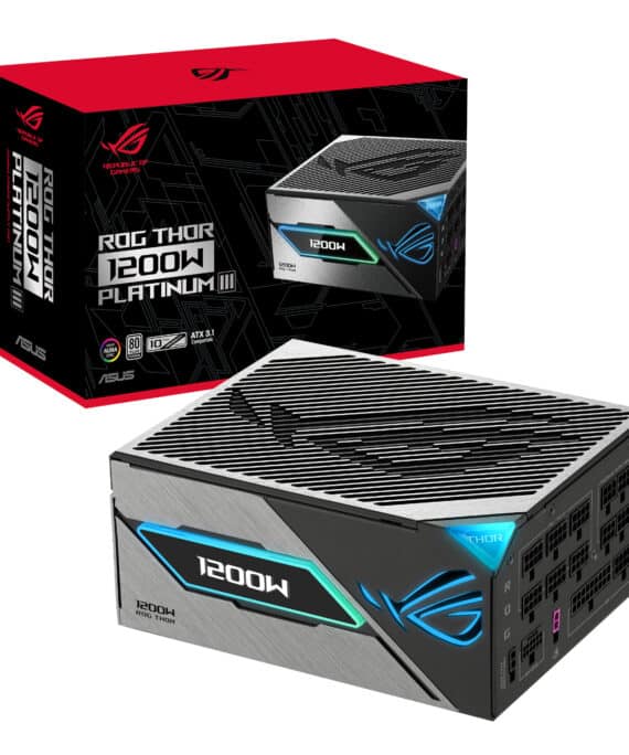 Asus ROG Thor 1200W 80 PLUS Platinum III ATX Modular Power Supply