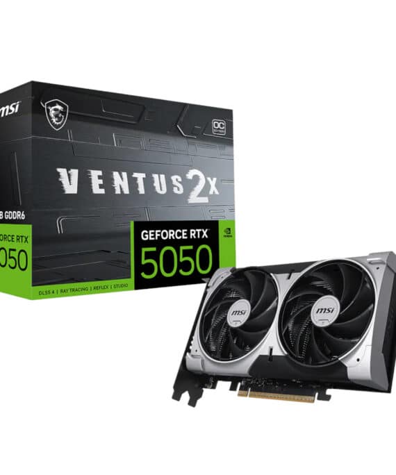 MSI GeForce RTX 5050 8G VENTUS 2X OC Graphics Card
