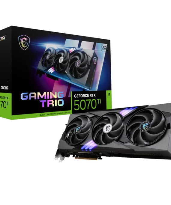 MSI GeForce RTX™ 5070 Ti 16G GAMING TRIO OC Graphics Card