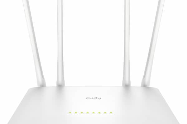 Cudy WR300S 300Mbps 5-Port Wi-Fi 4 Router – White