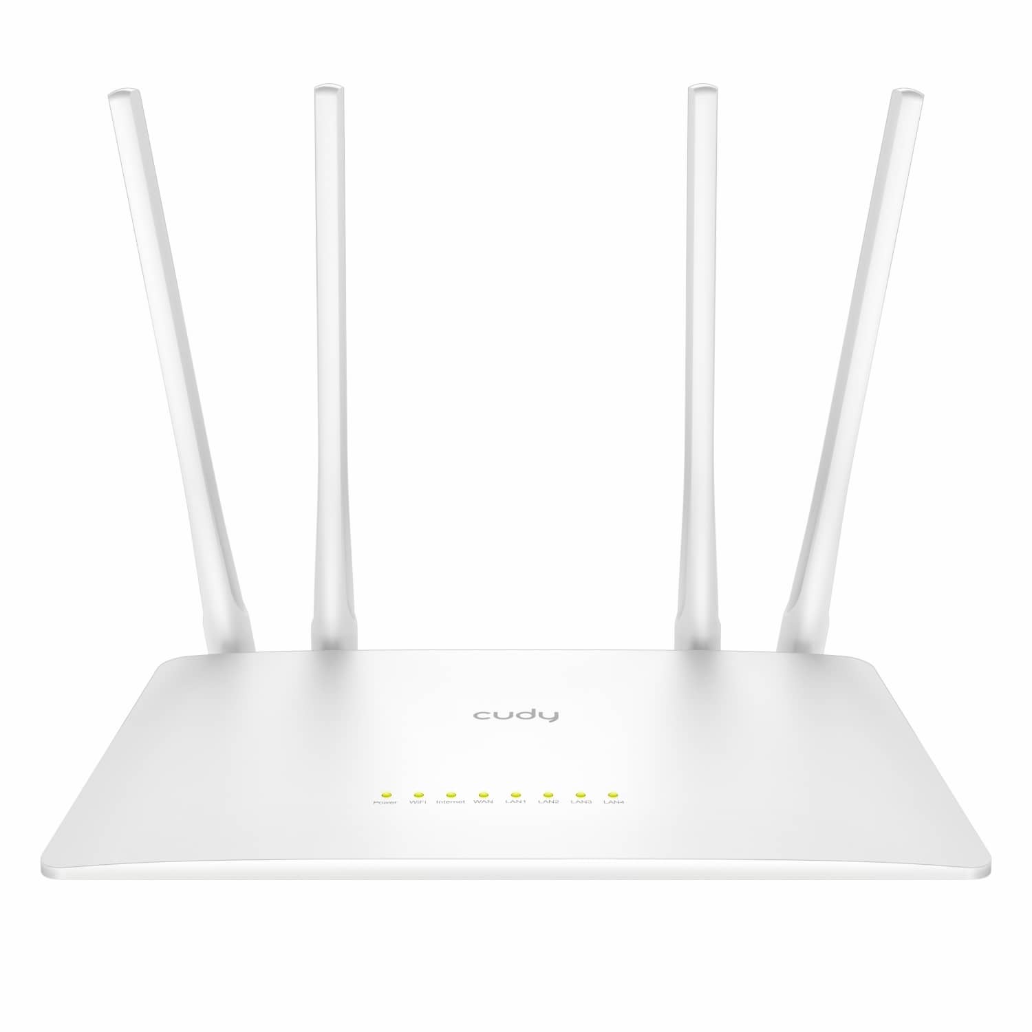Cudy WR300S 300Mbps 5-Port Wi-Fi 4 Router – White
