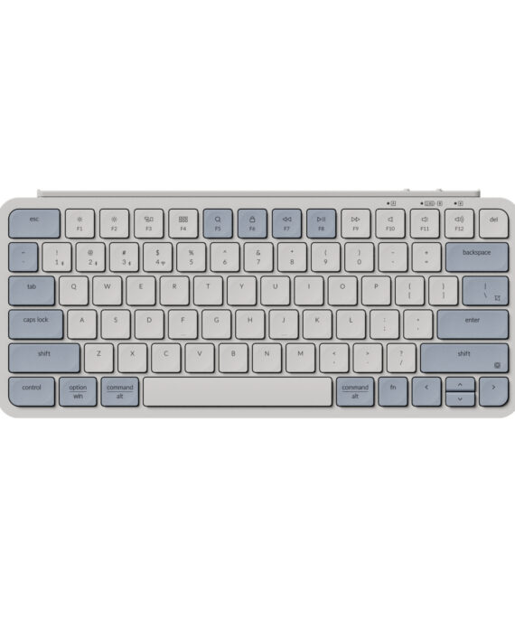 Keychron B11 Pro Ultra-Slim 75% Wireless Keyboard - Retro blue