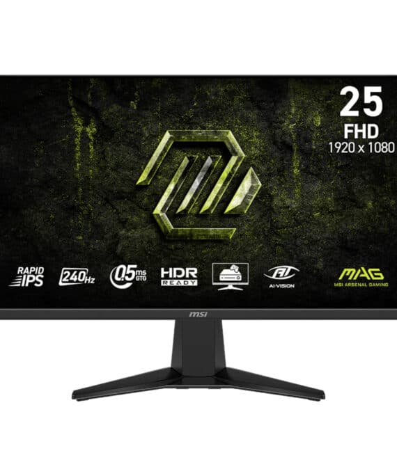 MSI MAG 255F X24 25″ FHD 240Hz IPS Gaming Monitor
