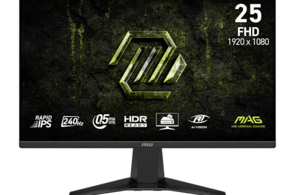 MSI MAG 255F X24 25″ FHD 240Hz IPS Gaming Monitor