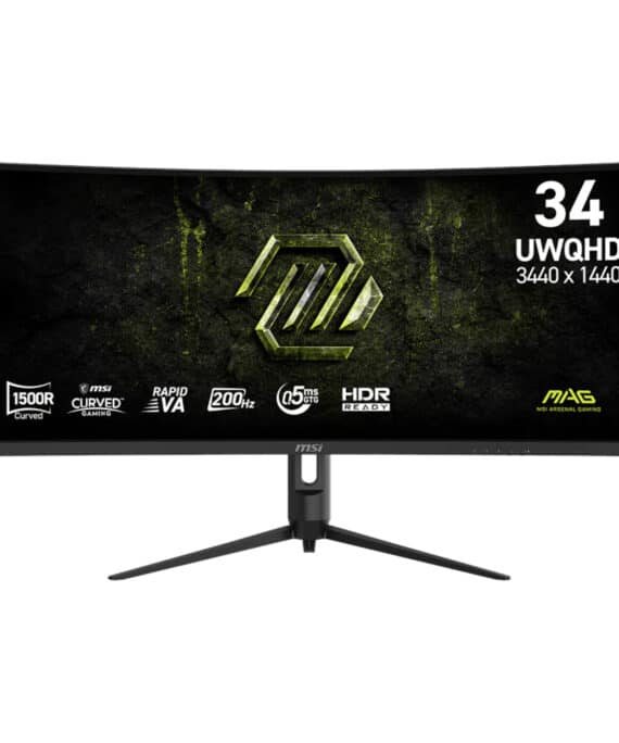 MSI MAG 342CQRF E20 34" UWQHD 200Hz VA Curved Gaming Monitor