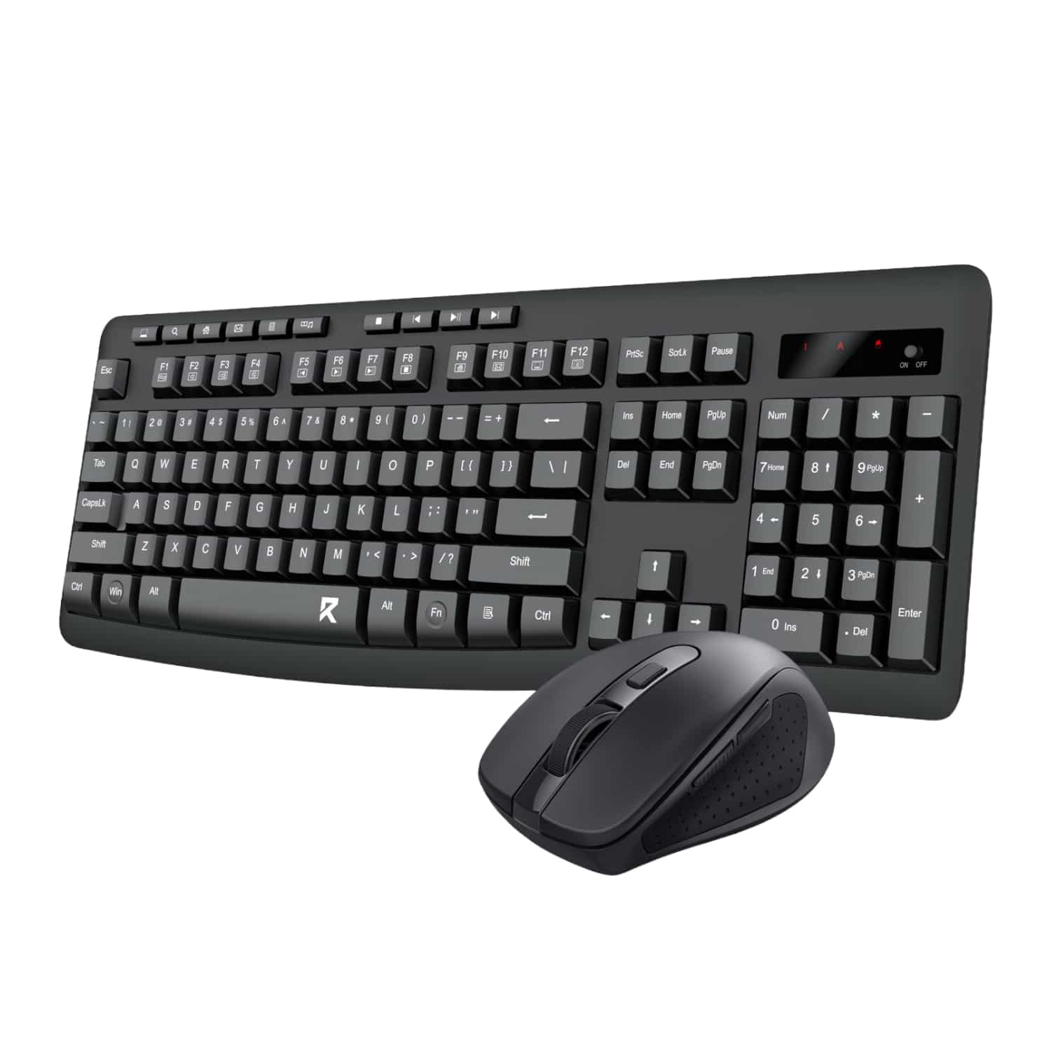 Redragon Bs-7367-B Wireless Office Keyboard And Mouse Combo - Black 1 Redragon Bs-7367-B Wireless Office Keyboard And Mouse Combo - Black