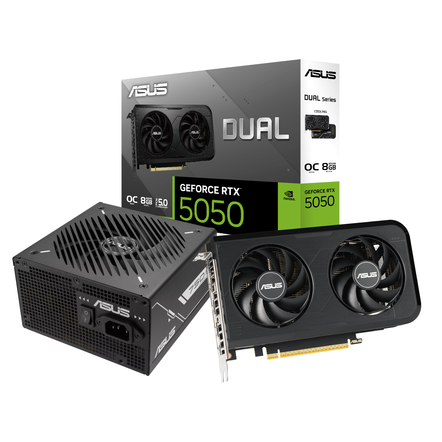 Asus Nvidia Geforce Rtx 5050 Oc Edition And 750W 80 Plus Bronze Non-Modular Power Supply Bundle 1 Asus Nvidia Geforce Rtx 5050 Oc Edition And 750W 80 Plus Bronze Non-Modular Power Supply Bundle