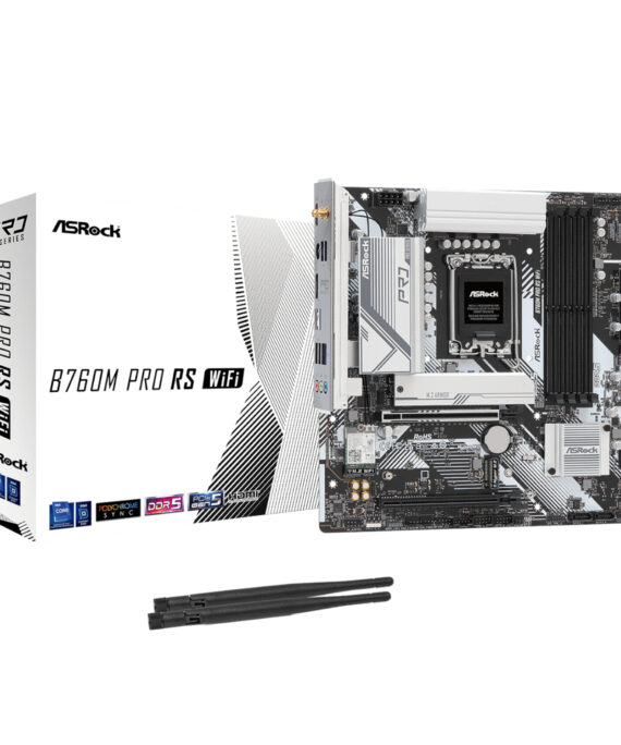 Welcome To Adgear.co.za 2 Asrock B760M Pro Rs Wifi Intel Lga 1700 Matx Gaming Motherboard
