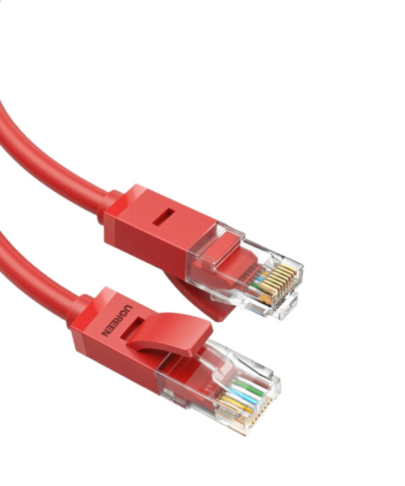 Welcome To Adgear.co.za 9 Ugreen Rj45 Cat6 1M Lan Network Cable – (1Gbps, 250Mhz) – Red