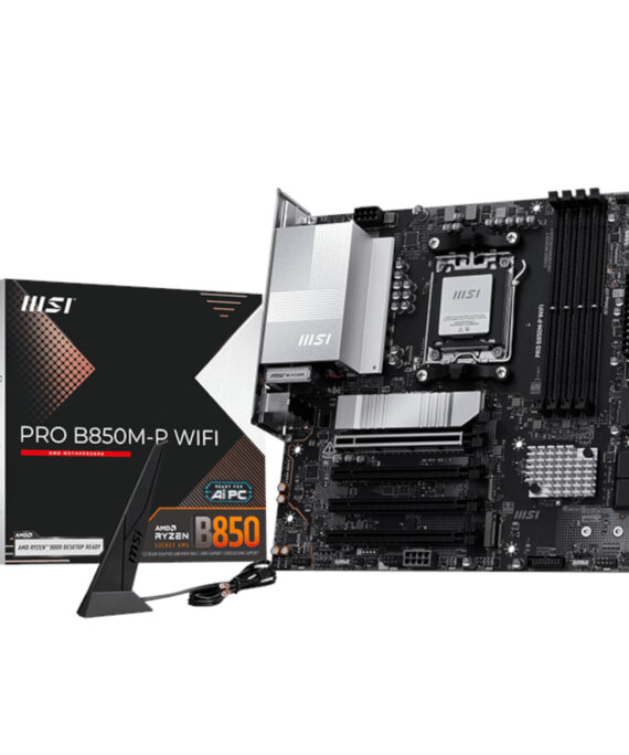 Msi Pro B850M-P Wifi Am5 Matx Motherboard