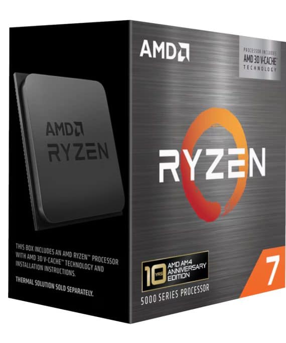 AMD Ryzen™ 7 5800X3D 8-Core 3.4GHz AM4 CPU