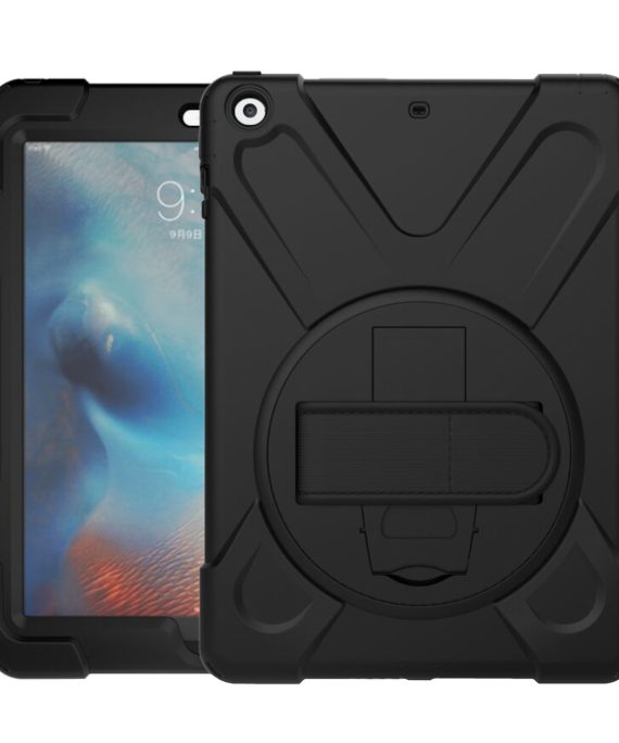 Port Designs Pro Shock 360 Rugged Protective And Rotative Folio For Samsung Galaxy Tab A9+ - Black
