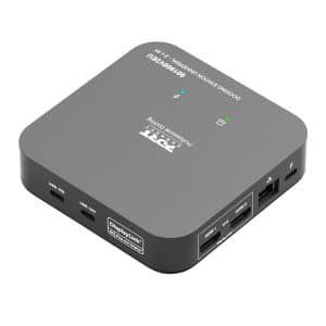 Port Connect Multi-Port Usb Type-C 2X4K Office Docking Station