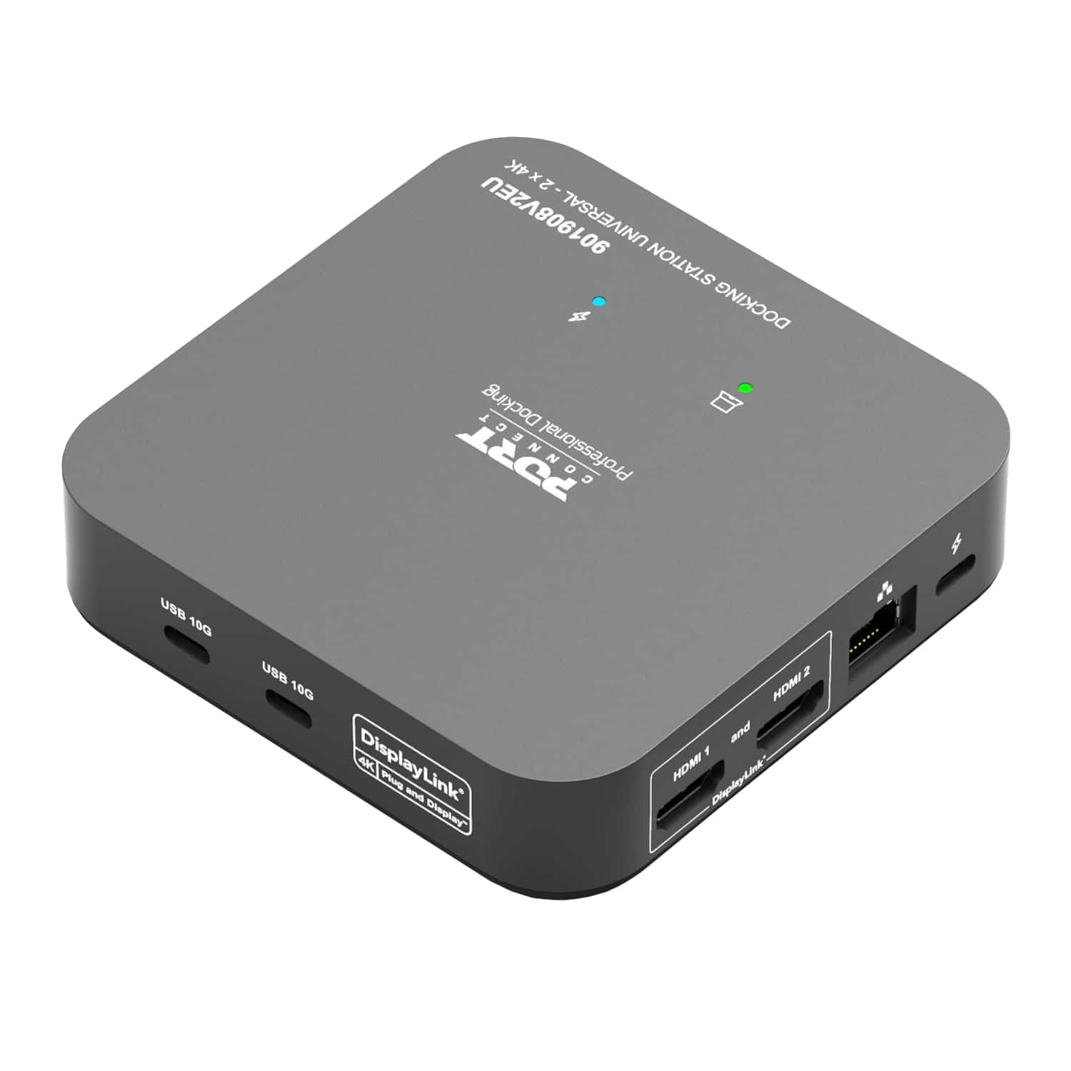 Port Connect Multi-Port Usb Type-C 2X4K Office Docking Station 1 Port Connect Multi-Port Usb Type-C 2X4K Office Docking Station
