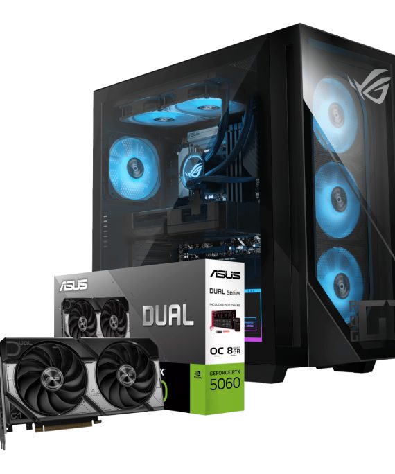Asus ROG G700 Intel® Core™ Ultra 5 Windows 11 Home PC (RTX 5060 Dual | 16GB DDR5 | 1TB NVMe)