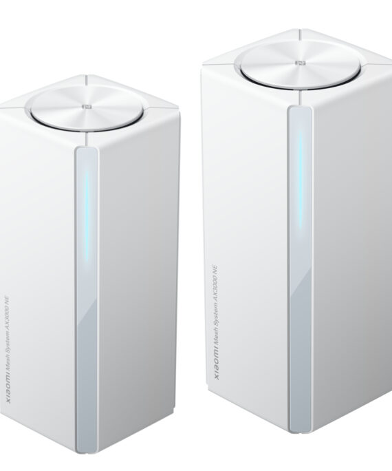 Xiaomi Mesh System Ax3000 Ne Whole-Home Wi-Fi 6 Router (2-Pack) – White