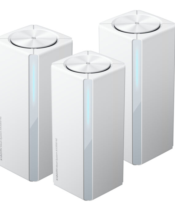 Xiaomi Mesh System AX3000 NE Whole-Home Wi-Fi 6 Router (3-Pack) – White