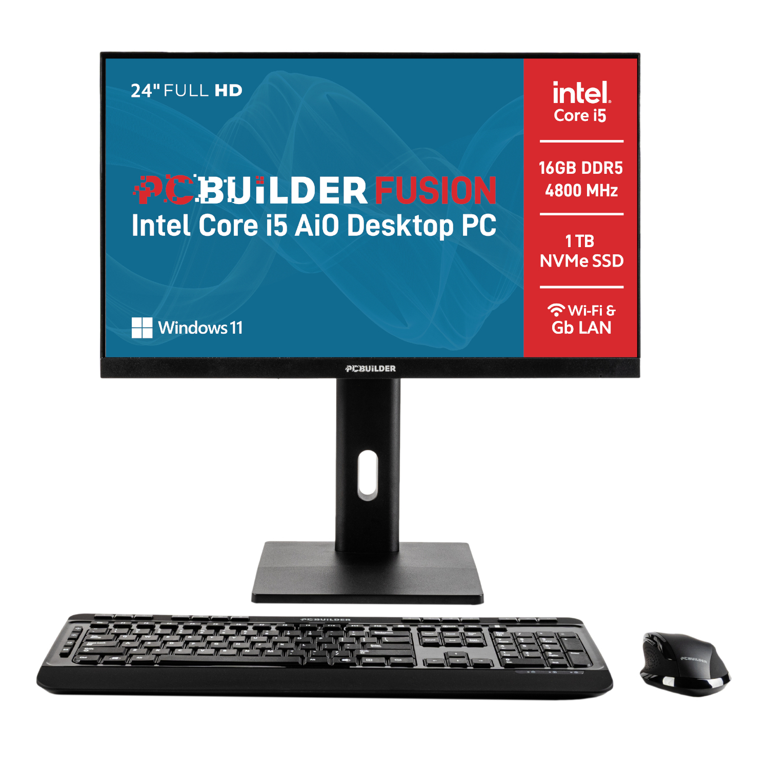 Pcbuilder Fusion 24&Quot; Intel Core I5-12400 16Gb Ddr5 1Tb Windows 11 Aio Desktop Pc 1 Pcbuilder Fusion 24&Quot; Intel Core I5-12400 16Gb Ddr5 1Tb Windows 11 Aio Desktop Pc