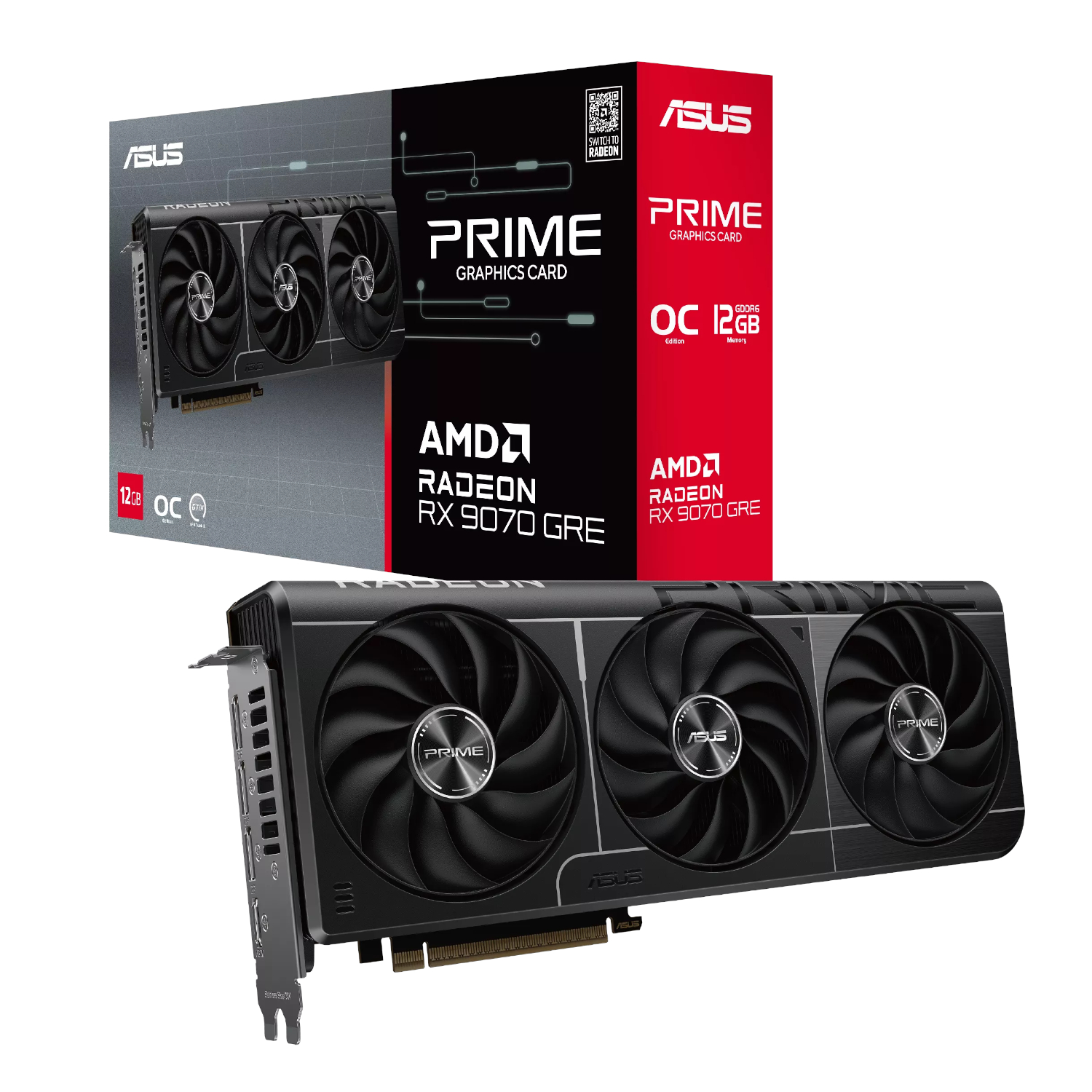 Asus Prime Radeon Rx 9070 Gre Evo Oc Edition 12Gb Gddr6 Graphics Card 1 Asus Prime Radeon Rx 9070 Gre Evo Oc Edition 12Gb Gddr6 Graphics Card