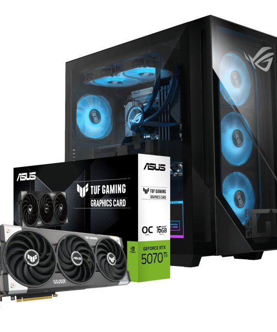 Asus ROG G700 Intel® Core™ Ultra 5 Windows 11 Home PC (RTX 5070 Ti TUF | 16GB DDR5 | 1TB NVMe)